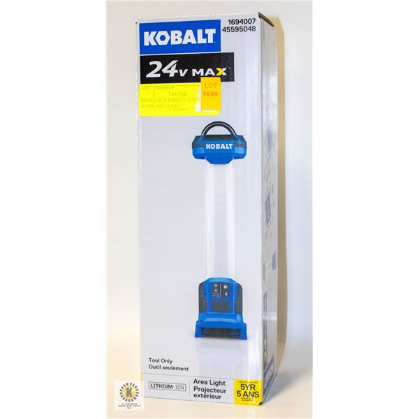 BRAND NEW KOBALT 24 VOLT WORK AREA LIGHT