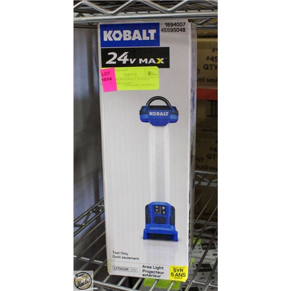 BRAND NEW KOBALT 24 VOLT WORK AREA LIGHT