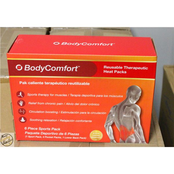 BRAND NEW BODY COMFORT 6 PIECE THERAPEUTIC HEAT