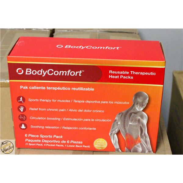 BRAND NEW BODY COMFORT 6 PIECE THERAPEUTIC HEAT
