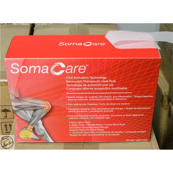 BRAND NEW SOMA CARE 6 PIECE SPORTS PACK OF