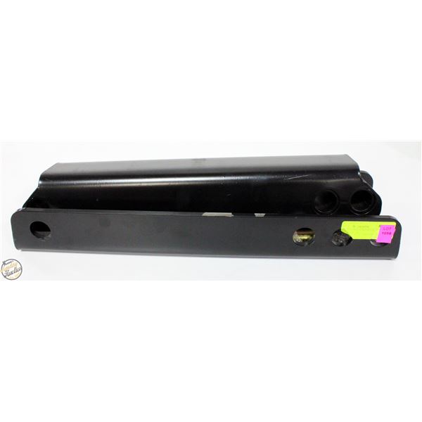 BACKHOE BRACKET WITH PINS - BLACK IN COLOUR