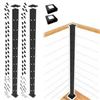 Image 1 : BRAND NEW CR FENCE & RAIL CABLE RAILING POST SET