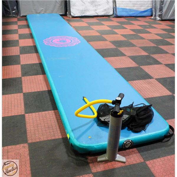 BODYGLOVE EXTRA LARGE YOGA INFLATABLE DOCK BOUCER