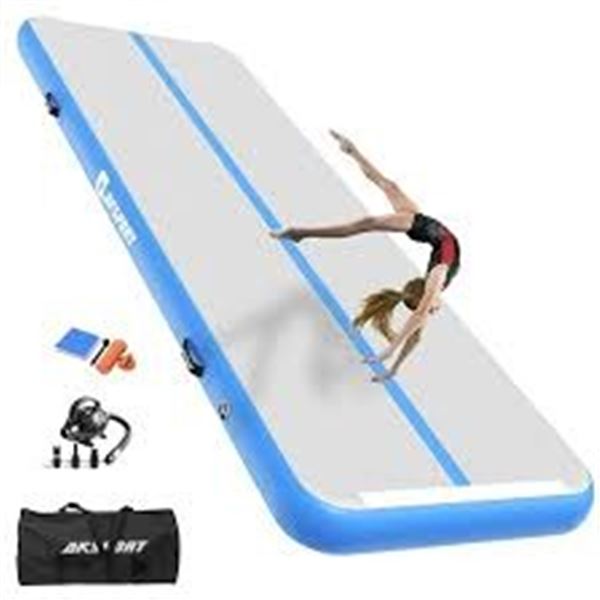 NEW REPACKED AKSPORT GYMNASTICS AIR MAT INFLATABLE