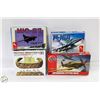 Image 1 : VINTAGE 4 MILTARY MODELS