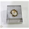 Image 1 : VINTAGE CARVED GENUINE SHELL