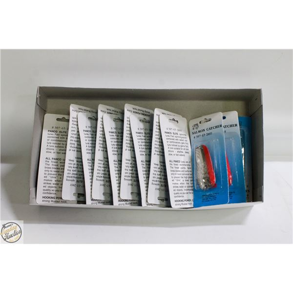12 NEW JACK & SALMON FISHING LURES