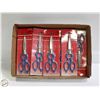 Image 1 : FLAT OF NEW OLD STOCK 8" METAL SHEARS