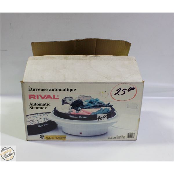 RIVAL AUTOMATIC STEAMER/RICE COOKER