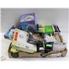 Image 1 : FLAT FULL OF NEW OLD STOCK ITEMS INCLUDES SEWING