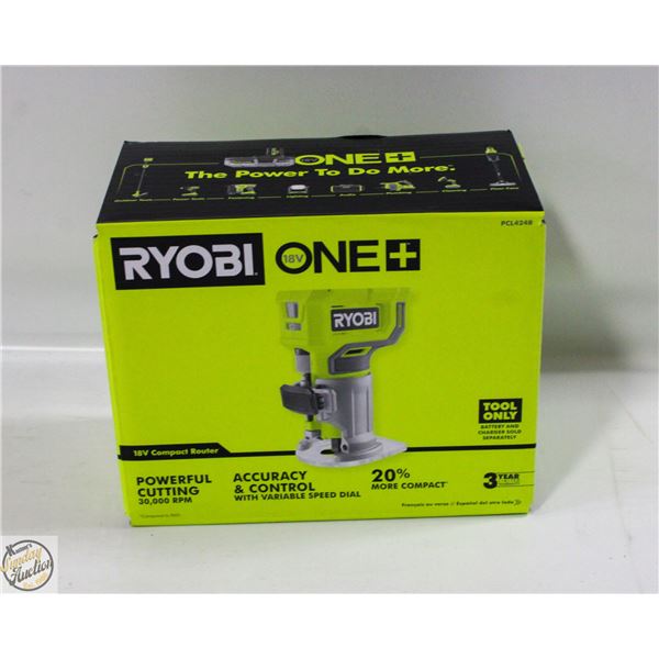 NEW RYOBI ONE 18VOLT ROUTER SAW