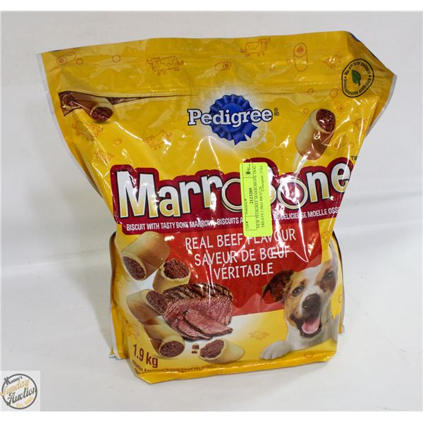 NEW PEDIGREE MARROBONE DOG TREATS 1.9KG BB 07/26