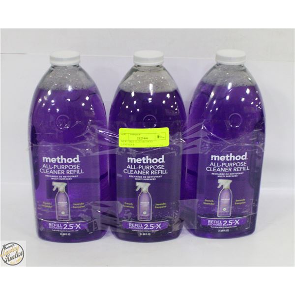 NEW 3 BOTTLES METHOD LAVENDER