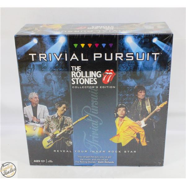 NEW SEALED THE ROLLING STONES TRIVIA PURSUIT