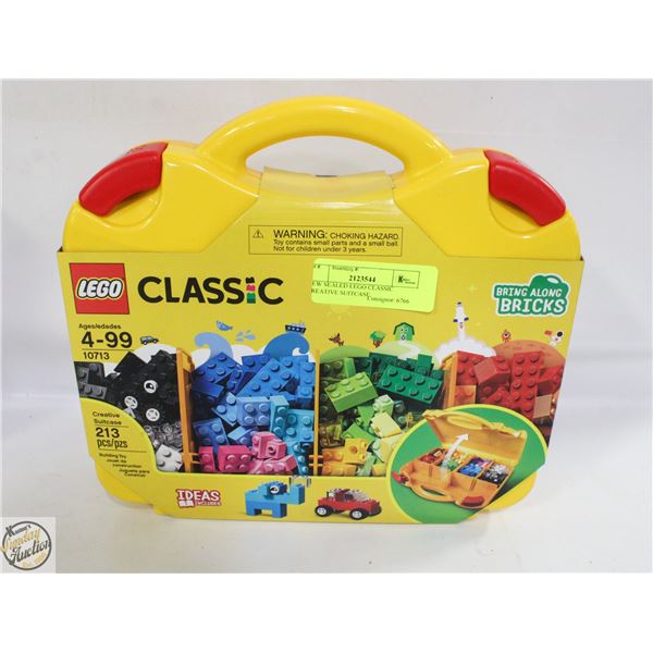 NEW SEALED LEGO CLASSIC CREATIVE SUITCASE