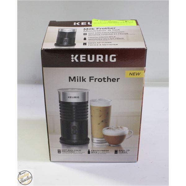 KEURIG MILK FROTHER NEW IN BOX