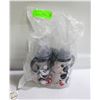 Image 2 : BRAND NEW 2 X 300ML NUK MICKEY MOUSE BOTTLES