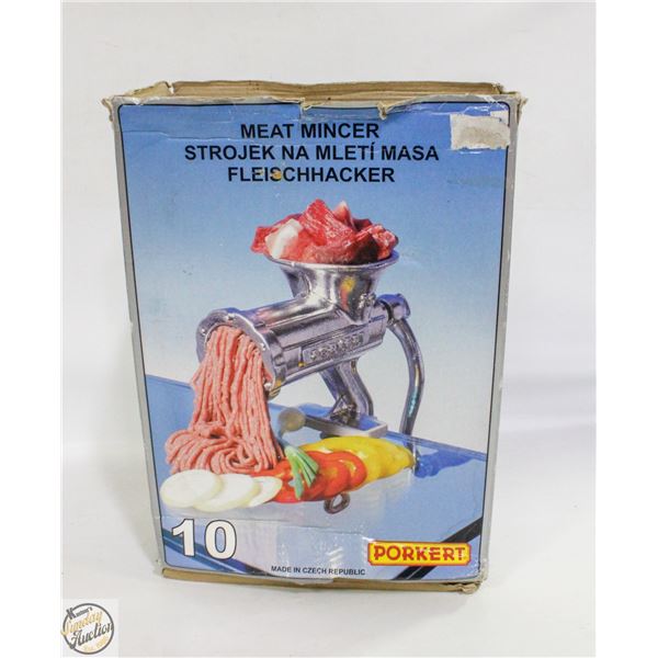 POPKERT MEAT MINCER, MADE IN CZECH REPUBLIC