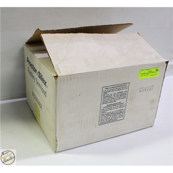 FACTORY SERVICED PROCTOR SILEX BLENDER