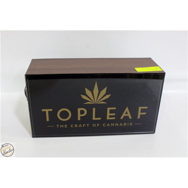 TOP LEAF DISPLAY LIGHTS UP 13" X 7"