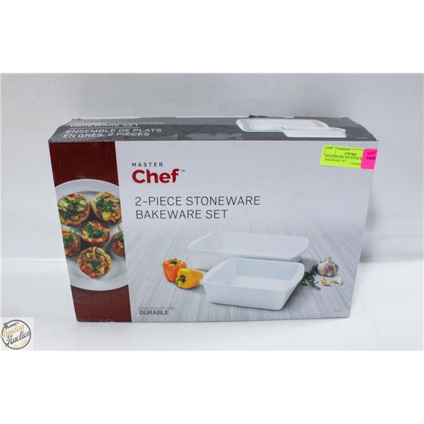 MASTERCHEF 2PC STONEWARE BAKEWARE SET
