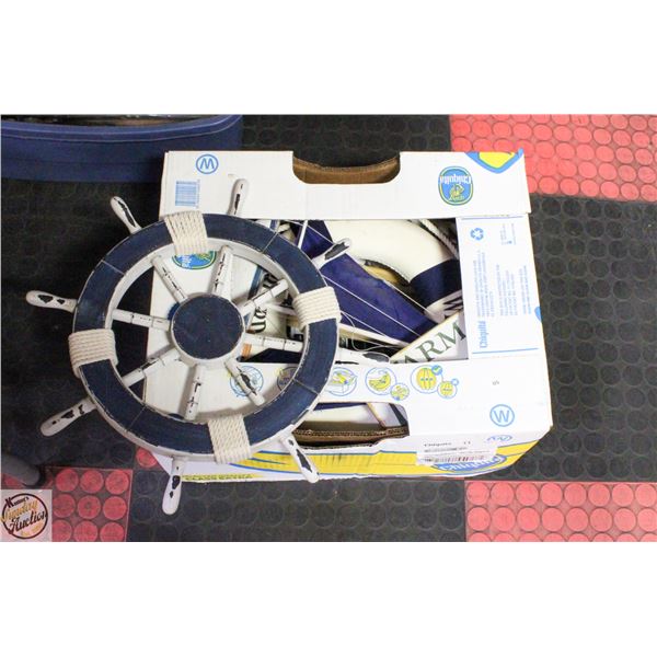 BOX OF SAILING DECOR