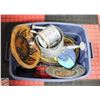 Image 1 : BOX OF GARDEN DECOR