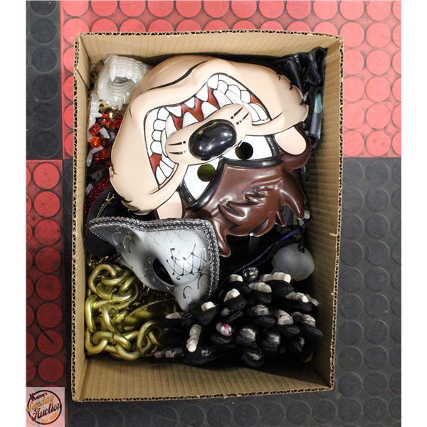 HALLOWEEN MASKS & HEAD PIECES & ACCESSORIES