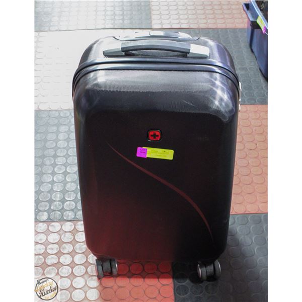 SUITCASE 24 INCH BY 14 INCH BY 9 INCH WHEELS