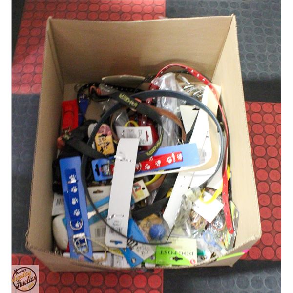 BOX OF NEW OLD STOCK PET PRODUCTS