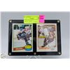 Image 1 : 2 X GRETZKY CARDS 1ST YEAR 2ND YEAR OPC 1980-81