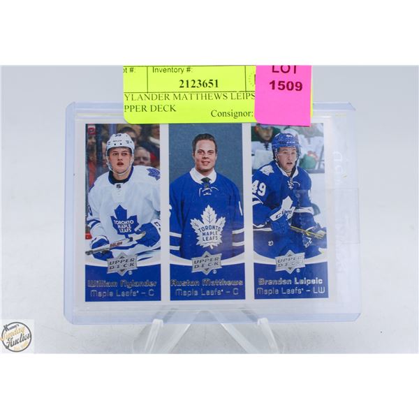 NYLANDER MATTHEWS LEIPSIC UPPER DECK