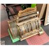 Image 1 : ANTIQUE NATIONAL CASH REGISTER ORNATE BRASS