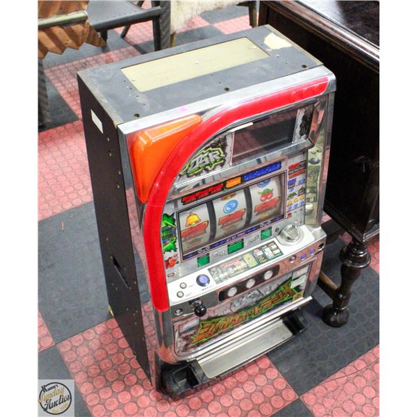 SLOT MACHINE "FOR PARTS" 30 INCHES TALL