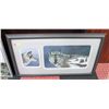 Image 1 : WOLF PICTURE (DUCKS UNLIMITED) SIGNED 22"H X38"L