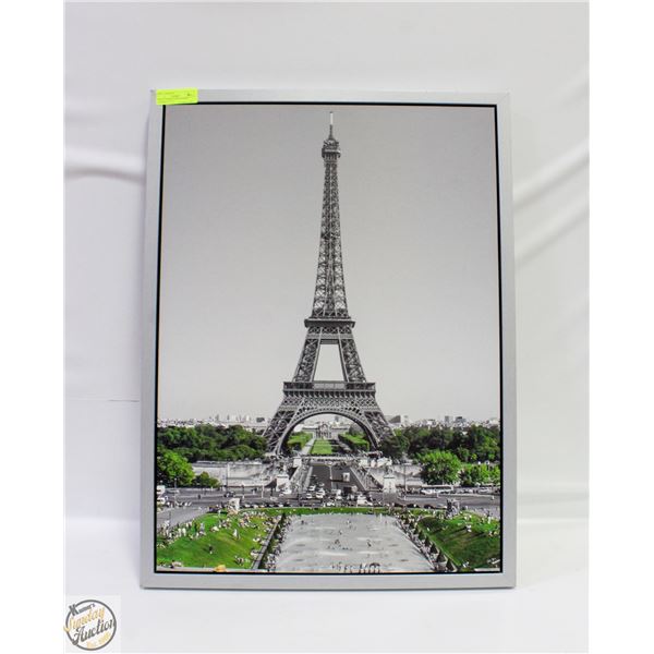 EIFFEL TOWER PARIS FRAMED 22"X30"