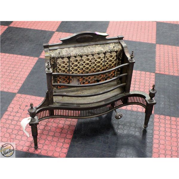ANTIQUE HUMPHREY RADICTFIRE FIREPLACE - DECOR ONLY