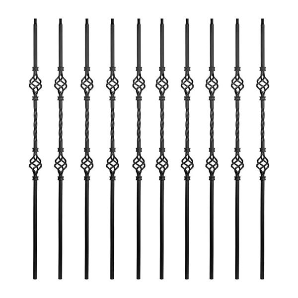 NEW W BOX TOUCAN STAIRCASE IRON BALUSTER 10PK