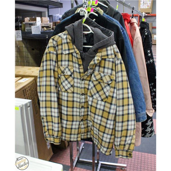 MENS CRAFTSMAN 2XL WORK SHIRT/HOODIE