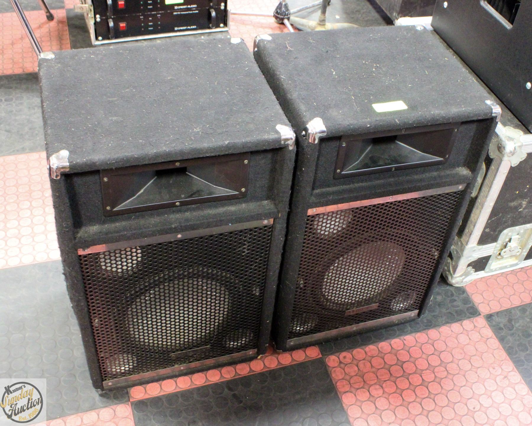 ULTRA LINEAR PAIR OF 3 WAY SPEAKERS - Test Site