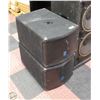 Image 1 : 2 YORKVILLE ELITE ES200P - POWERED PA SPEAKERS