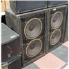 Image 1 : 2 X DUAL 12" JBL FRONT LOAD CABINETS WITH 2" JBL