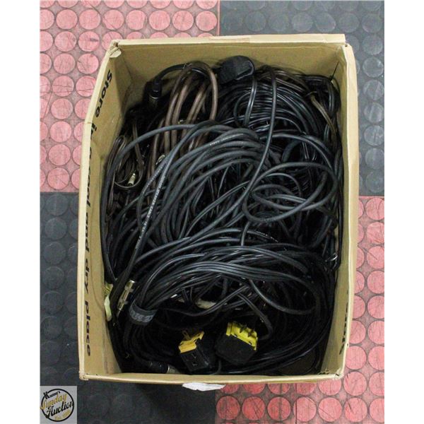 LARGE VOLUME OF PATCH CABLES