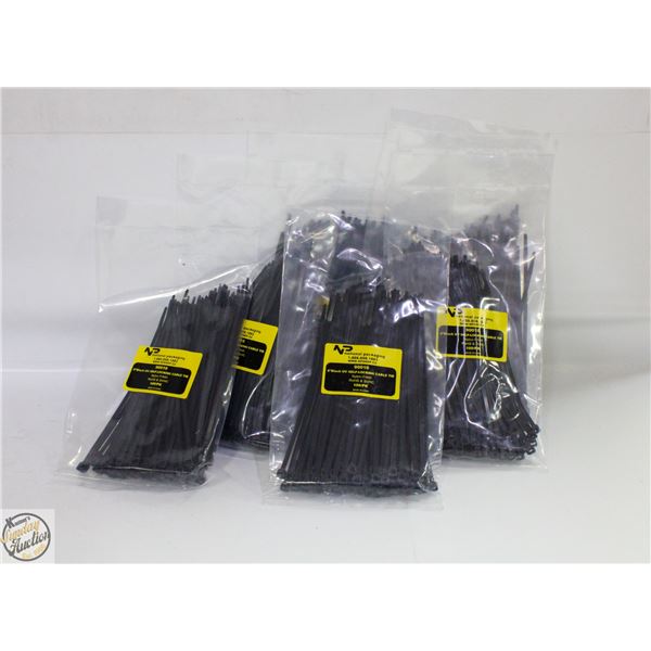 700 SELF-LOCKING UV PROTECTED 6 INCH CABLE TIES