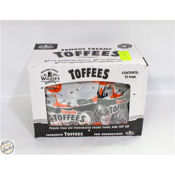 6 BAGS WALKERS ENGLISH TOFFEE