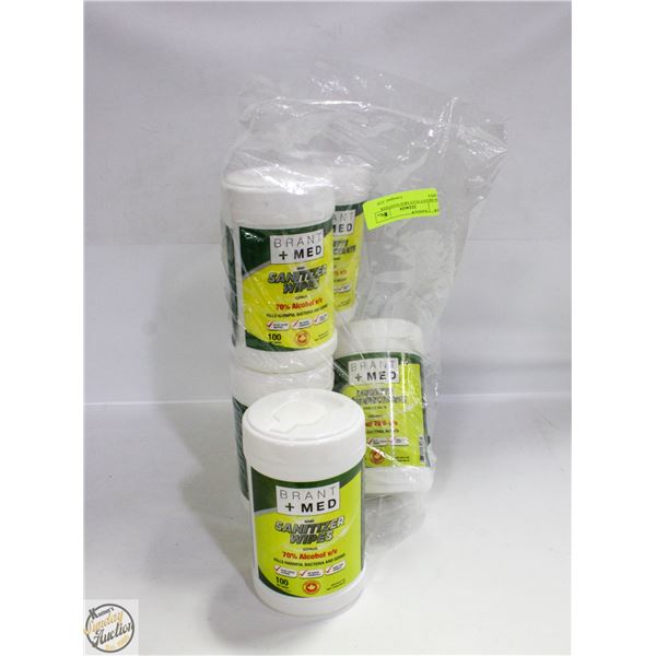 600 BRANT PLUS MED SANITIZER WIPES