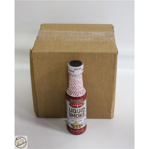 CASE OF 12 BOTTLES LIQUID SMOKE HICKORY FLAVOUR