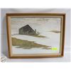 Image 1 : RONALD WOODALL PAINTING 23"X18" WITH COA