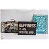 Image 1 : ESTATE MAN CAVE SIGNS ALL TOGETHER-ESTATE